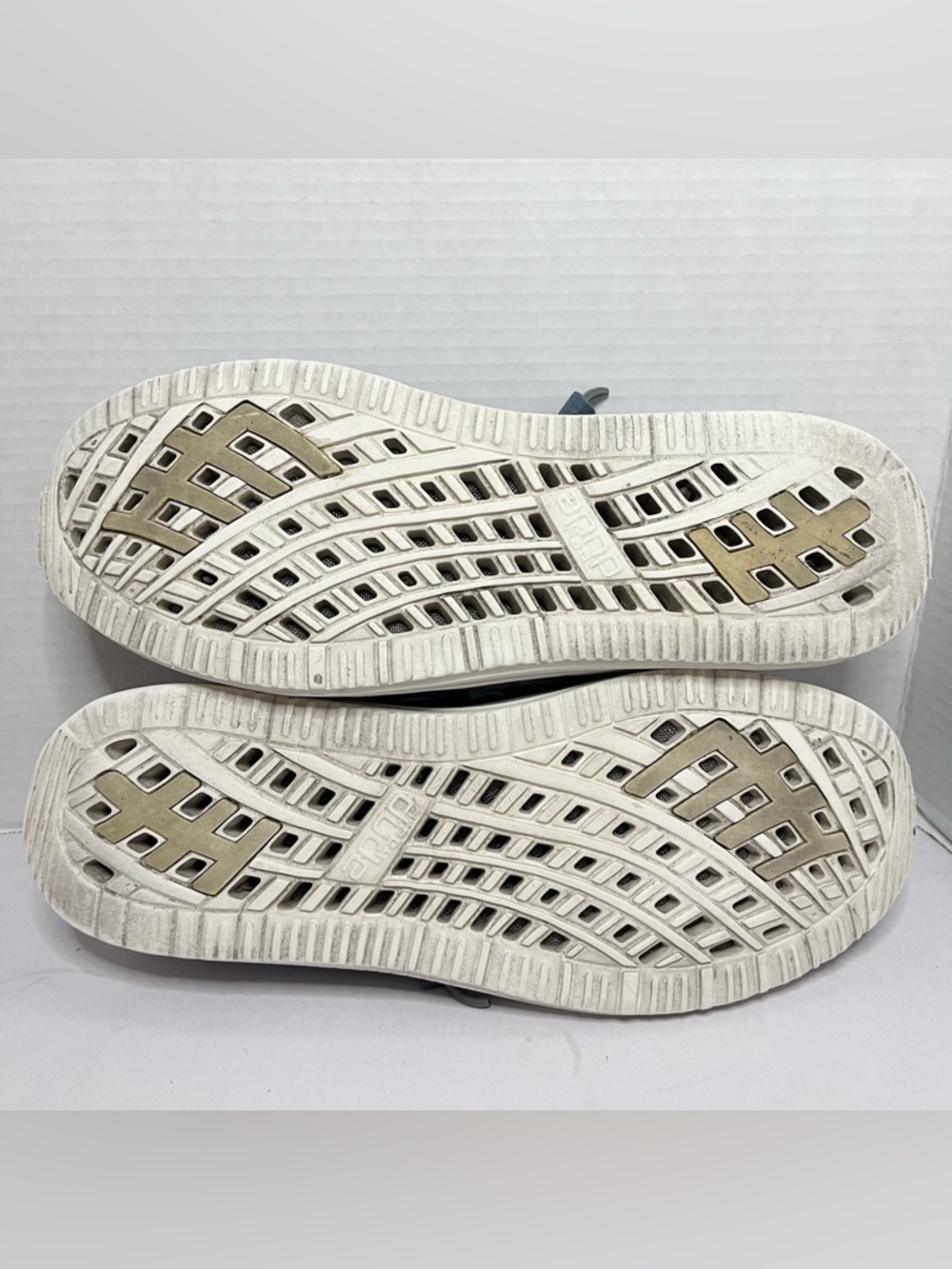 Hey Dude Wally H2O Overcast Men’s Slip on Water Shoes Size 12 Blue Grey - Picture 9 of 16